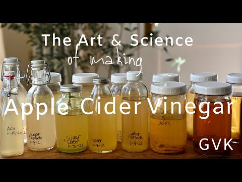 The Art &amp; Science of Making Apple Cider Vinegar