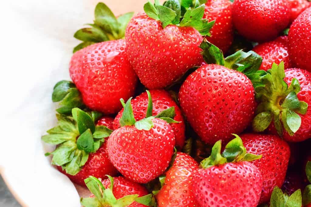 Group of strawberries