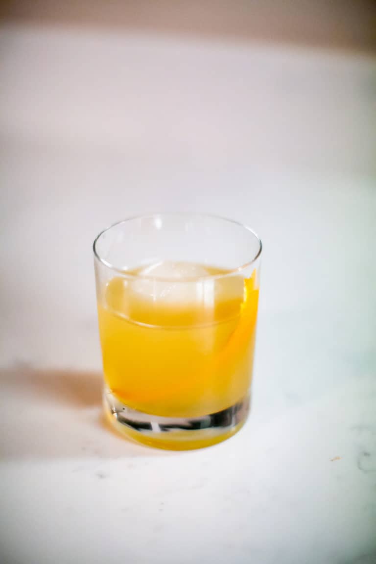 Simple Lemon Ginger Smoked Tequila Cocktail Recipe BeginnerFood