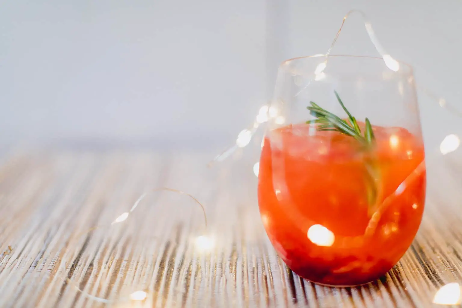 A glass of berryoska cocktail