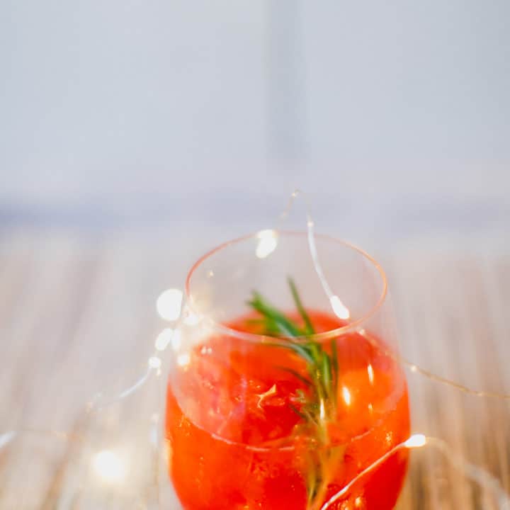 Cranberry Berryoska Cocktail