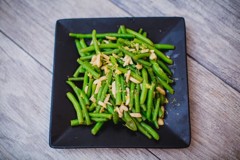 Simple Green Bean Salad with Cranberry Vinaigrette Recipe BeginnerFood