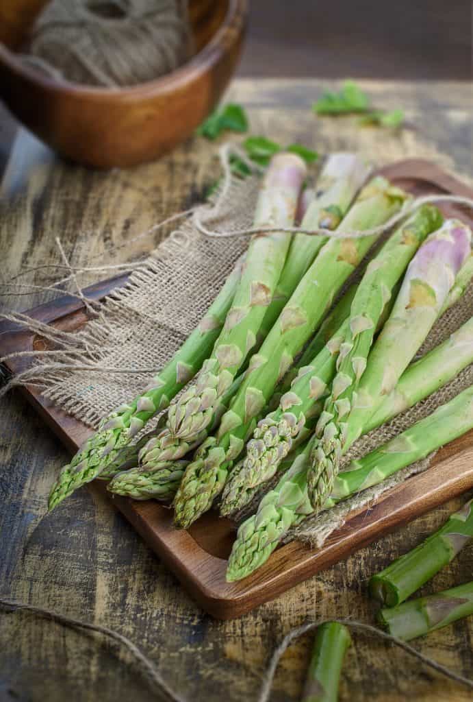 Fresh asparagus