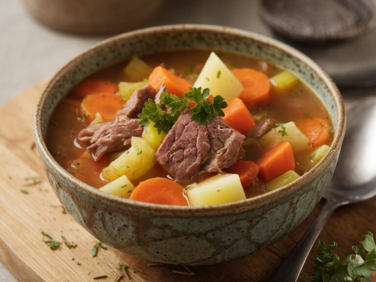 Country Comfort Vegetable Beef Soup