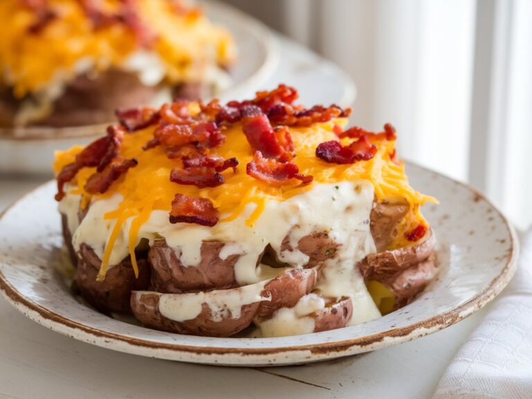 Velvety White Sauce for Loaded Scalloped Potatoes