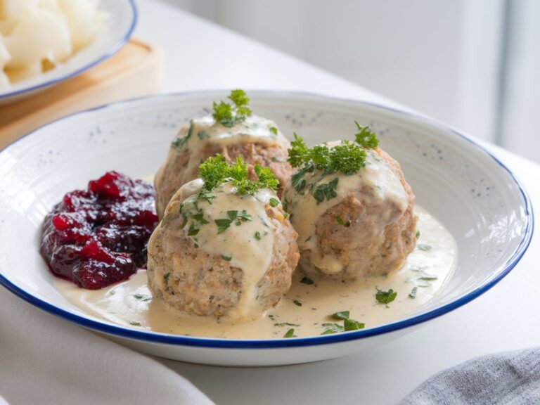 Creamy Nordic Comfort: Swedish Meatballs with a Twist
