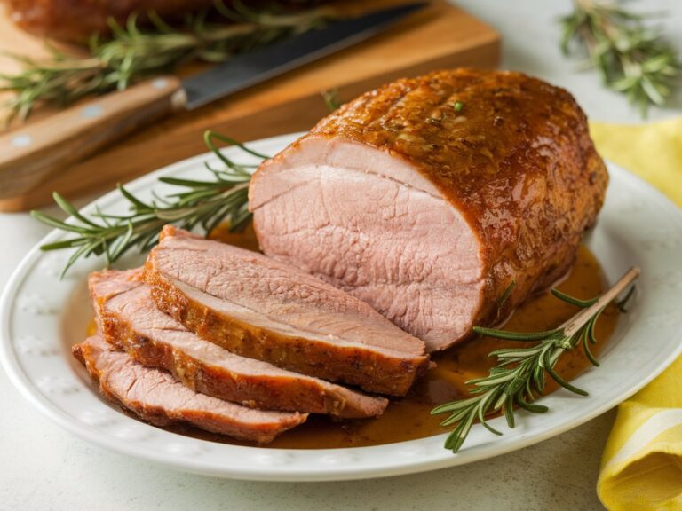 Smoked Pork Loin: Maple-Dijon Marvel