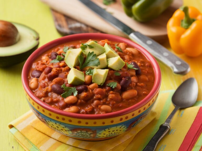 Smoky Fiesta-Inspired Veggie Chili
