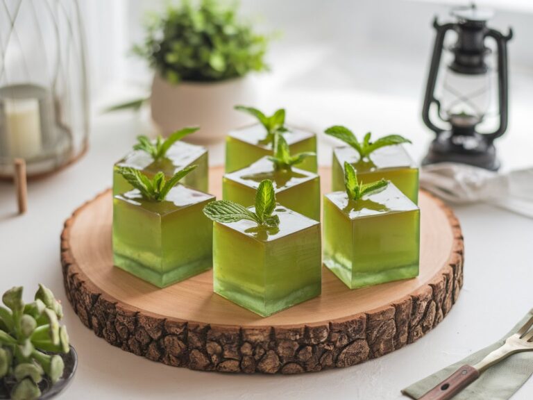 Zen-Fusion Green Tea Jello Shots