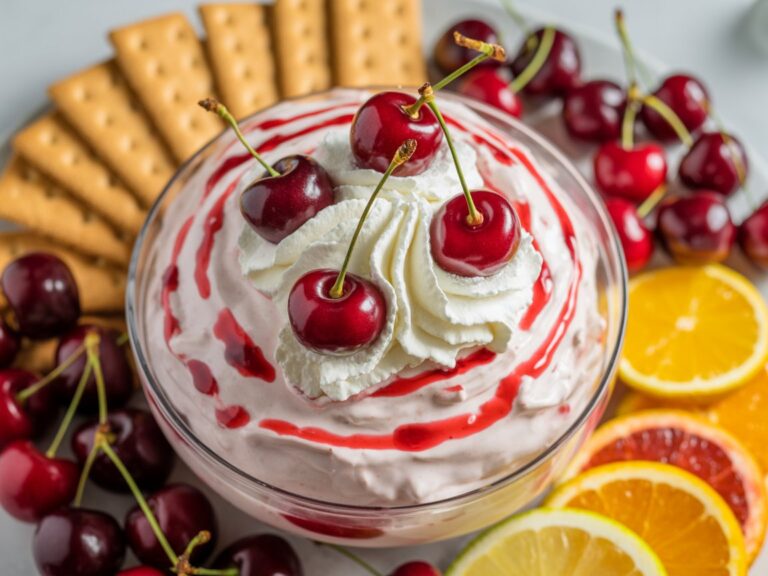 How to Make the Dreamy Cherry Cheesecake Dip