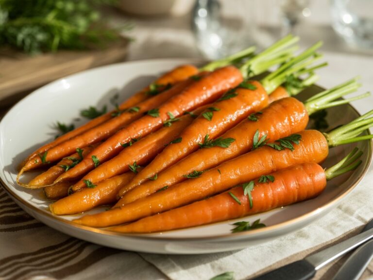Harvest Maple-Butter Glazed Carrots
