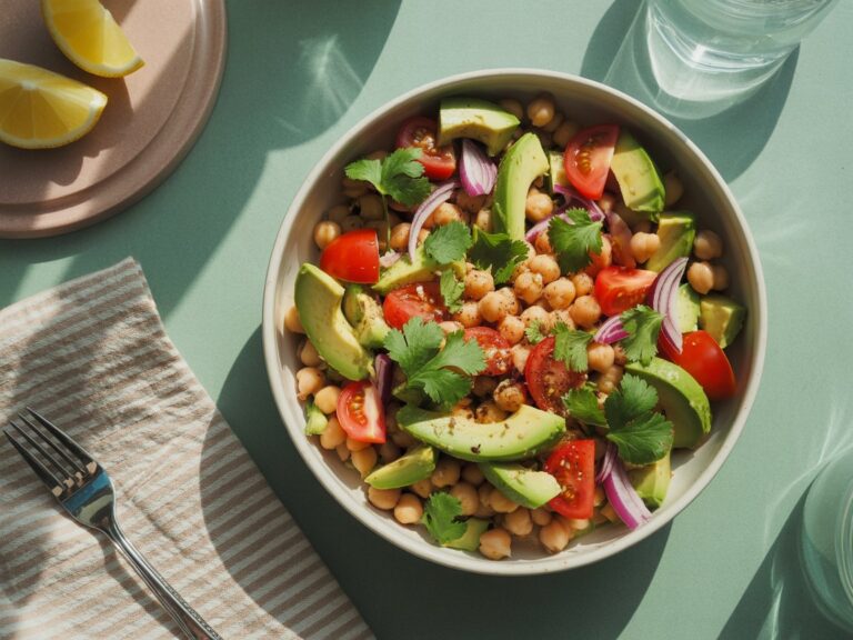 Make This Refreshing Chickpea Avocado Salad in Just 15 Minutes