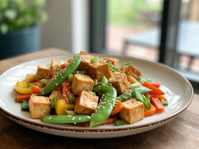 Quick Crispy Tofu Stir Fry Packed with Flavor for Easy Dinners